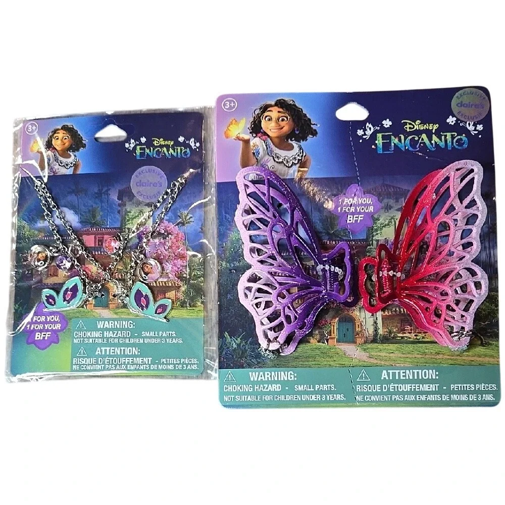Disney Encanto BFF Necklace‎ and Hair Clip Bundle, New